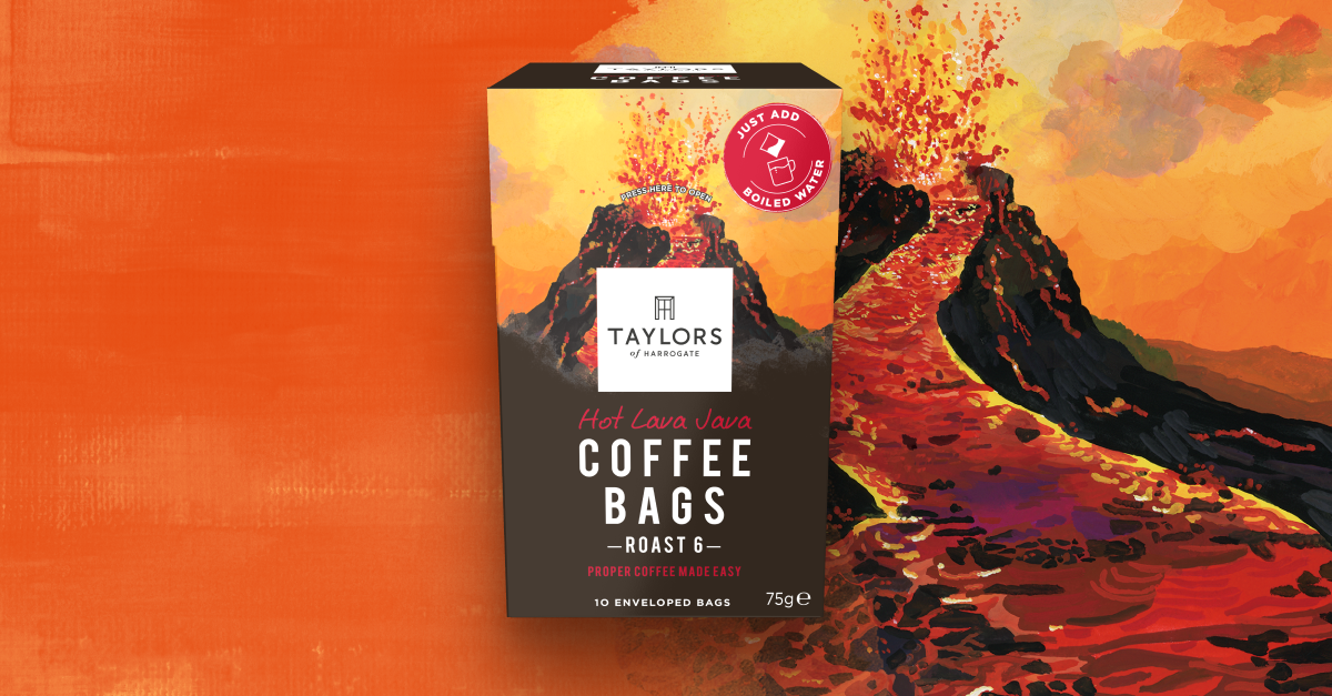 Hot Lava Java | Coffee bags | Taylors of Harrogate