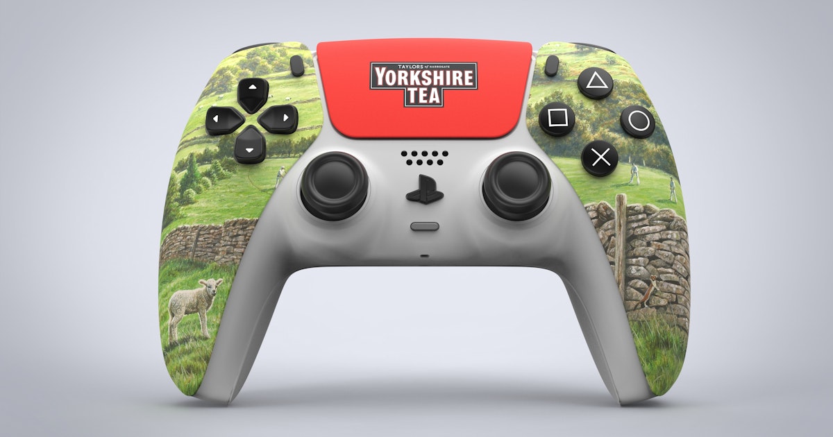 Yorkshire Tea PS5 Controller | Little Shop of Proper